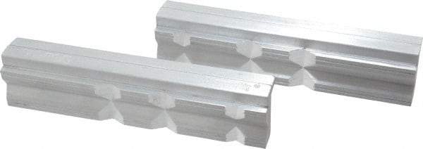 Wilton - 5" Jaw Width, Aluminum, Vise Jaw Cap - Magnetic Attachment - USA Tool & Supply