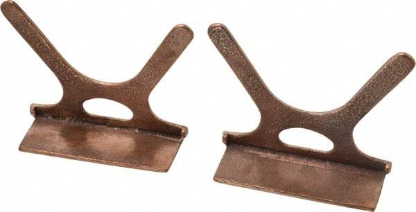 Wilton - 3-1/2" Jaw Width, Copper, Vise Jaw Cap - USA Tool & Supply