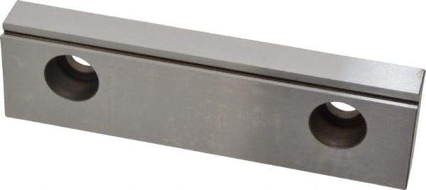 Kurt - 6" Wide x 1.635" High x 0.725" Thick, Step Vise Jaw - Steel, Fixed Jaw, Compatible with 6" Vises - USA Tool & Supply