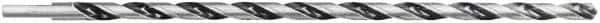 Michigan Drill - 59/64" Drill, 118° Point, High Speed Steel Silver Deming & Reduced Shank Drill Bit - Oxide Finish, 12" OAL, Straight Shank, 9" Flute Length, Right Hand Cut, Standard Point, Spiral Flute, Regular Spiral - USA Tool & Supply