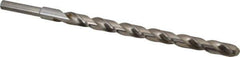 Michigan Drill - 41/64" Drill, 118° Point, High Speed Steel Silver Deming & Reduced Shank Drill Bit - Oxide Finish, 12" OAL, Straight Shank, 9" Flute Length, Right Hand Cut, Standard Point, Spiral Flute, Regular Spiral - USA Tool & Supply