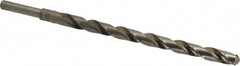Michigan Drill - 21/32" Drill, 118° Point, High Speed Steel Silver Deming & Reduced Shank Drill Bit - USA Tool & Supply
