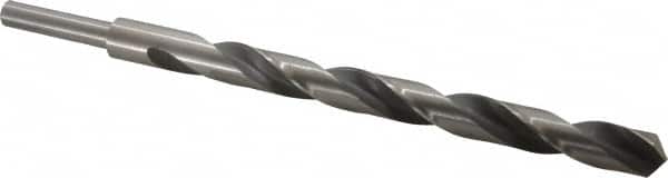 Michigan Drill - 49/64" Drill, 118° Point, High Speed Steel Silver Deming & Reduced Shank Drill Bit - USA Tool & Supply