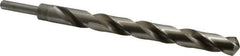 Michigan Drill - 29/32" Drill, 118° Point, High Speed Steel Silver Deming & Reduced Shank Drill Bit - Oxide Finish, 12" OAL, Straight Shank, 9" Flute Length, Right Hand Cut, Standard Point, Spiral Flute, Regular Spiral - USA Tool & Supply
