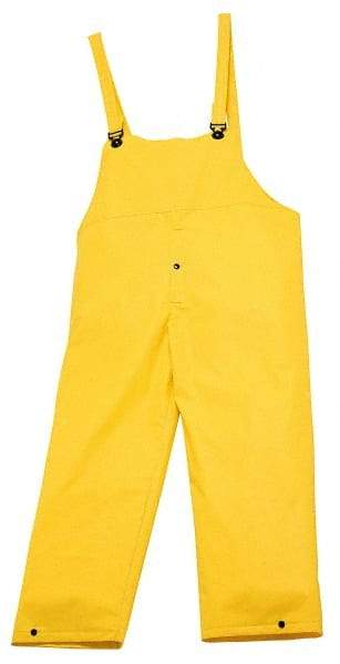 Helly Hansen - Size XL, Yellow, Rain Bib Overall - 1 Pocket, Open Ankle - USA Tool & Supply