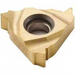 Seco - 16NR Internal Right Hand 14 Whitworth Laydown Threading Insert - Grade CP500, TiAlN/TiN Coated Carbide - USA Tool & Supply