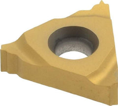 Seco - 16NR Internal Right Hand 28 UN Laydown Threading Insert - Grade CP500, TiAlN/TiN Coated Carbide - USA Tool & Supply