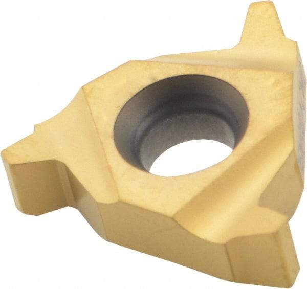 Seco - 16NR Internal Right Hand 8 Acme Laydown Threading Insert - Grade CP500, TiAlN/TiN Coated Carbide - USA Tool & Supply