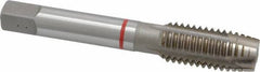 Accupro - 5/8-11 UNC 2B 4 Flute Bright Finish Vanadium High Speed Steel Spiral Point Tap - Exact Industrial Supply