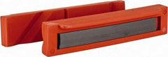 Flexbar - 5" Jaw Width, Nylon, Bowed Vise Jaw Cap - Magnetic Attachment - USA Tool & Supply