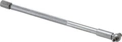 SPI - 5/16 to 1/2 Inch, 5-7/8 Inch Overall Length, Telescoping Gage - 4 Inch Long Handle, Hardened Tool Steel, Satin Chrome Finish - USA Tool & Supply