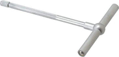 SPI - 3-1/2 to 6 Inch, 5-7/8 Inch Overall Length, Telescoping Gage - 5 Inch Long Handle, Hardened Tool Steel, Satin Chrome Finish - USA Tool & Supply