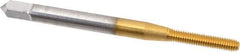 OSG - #3-56 UNF H4 Thread Limit Modified Bottoming Thread Forming Tap - Cobalt, TiN Finish, 1-13/16" OAL, 1/2" Thread Length, Right Hand Thread, Series HY-PRO NRT - Exact Industrial Supply