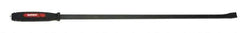 Mayhew - 42" OAL Straight Screwdriver Pry Bar - 7/8" Wide, Alloy Steel - USA Tool & Supply