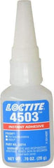 Loctite - 0.70 oz Bottle Clear Instant Adhesive - Series 4503 - USA Tool & Supply