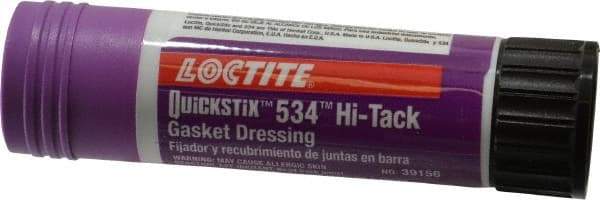 Loctite - 19 g Stick Purple Polyurethane Gasket Sealant - 300.2°F Max Operating Temp, 24 hr Full Cure Time, Series 534 - USA Tool & Supply