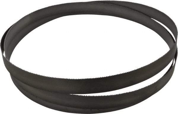 Lenox - 10 to 14 TPI, 10' Long x 1" Wide x 0.035" Thick, Welded Band Saw Blade - Bi-Metal, Toothed Edge, Modified Raker Tooth Set, Flexible Back, Contour Cutting - USA Tool & Supply