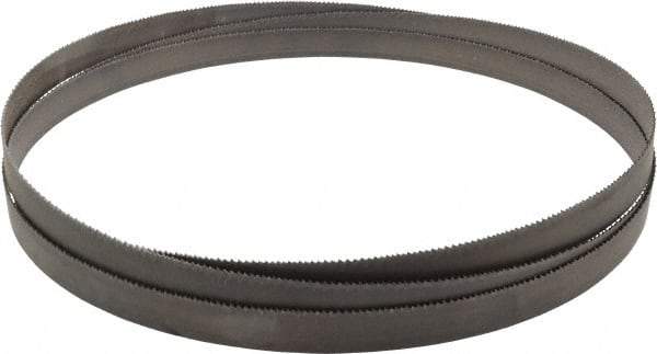 Lenox - 10 to 14 TPI, 8' 11" Long x 3/4" Wide x 0.035" Thick, Welded Band Saw Blade - Bi-Metal, Toothed Edge, Modified Raker Tooth Set, Flexible Back, Contour Cutting - USA Tool & Supply