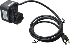 Little Giant Pumps - 1/125 HP, 3 psi, Aluminum Miniature Submersible Pump - 1/4 Inch Inlet, 1/2 Inch Outlet, 6 Ft. Long Power Cord, 0.6 Amp - USA Tool & Supply