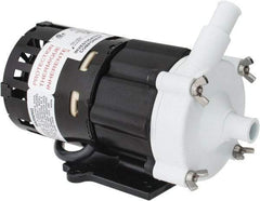 Little Giant Pumps - 1/50 HP, 7 Shut Off Feet, Magnetic Drive Pump - 3000 RPM, 1 Phase, 60 Hz - USA Tool & Supply