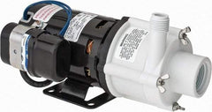 Little Giant Pumps - 1/10 HP, 24.3 Shut Off Feet, Magnetic Drive Pump - 1 Phase, 60 Hz - USA Tool & Supply