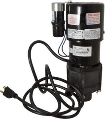 Little Giant Pumps - 1/10 HP, 10-1/2 Working PSI, 24.3 Shut Off Feet, Magnetic Drive Pump - 3000 RPM, 1 Phase, 60 Hz, 1.7 Amps - USA Tool & Supply