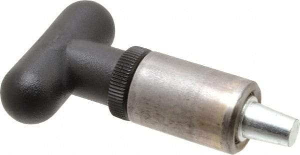 Gibraltar - 1/2" Pin Diam, 0.61" Usable Length, T Handle Quick Release Pin - 3-3/4" OAL, Plastic Handle - USA Tool & Supply