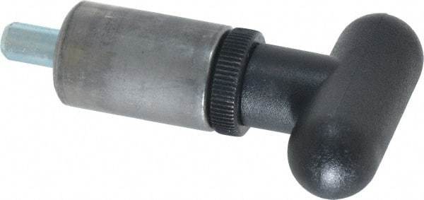 Gibraltar - 3/8" Pin Diam, 0.6" Usable Length, T Handle Quick Release Pin - 3-3/4" OAL, Plastic Handle - USA Tool & Supply