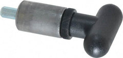 Gibraltar - 3/8" Pin Diam, 0.6" Usable Length, T Handle Quick Release Pin - 3-3/4" OAL, Plastic Handle - USA Tool & Supply