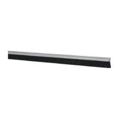 PRO-SOURCE - 5/16" Back Strip Brush Width, Metal Black Nylon Strip Brush - 1" Bristle Length, Nylon, 72" OAL - USA Tool & Supply