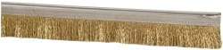 PRO-SOURCE - 5/16" Back Strip Brush Width, Stainless Steel Back Strip Brush - 1" Bristle Length, Stainless Steel, 36" OAL - USA Tool & Supply