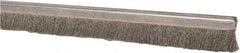 PRO-SOURCE - 5/16" Back Strip Brush Width, Stainless Steel Back Strip Brush - 1" Bristle Length, Stainless Steel, 36" OAL - USA Tool & Supply