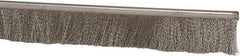 PRO-SOURCE - 5/16" Back Strip Brush Width, Stainless Steel Back Strip Brush - 2" Bristle Length, Stainless Steel, 72" OAL - USA Tool & Supply