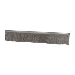 PRO-SOURCE - 1/2" Back Strip Brush Width, Stainless Steel Back Strip Brush - 1" Bristle Length, Stainless Steel, 36" OAL - USA Tool & Supply