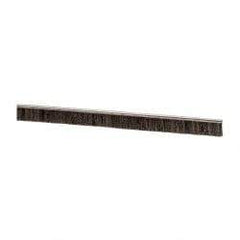 PRO-SOURCE - 1/2" Back Strip Brush Width, Stainless Steel Back Strip Brush - 1" Bristle Length, Stainless Steel, 72" OAL - USA Tool & Supply