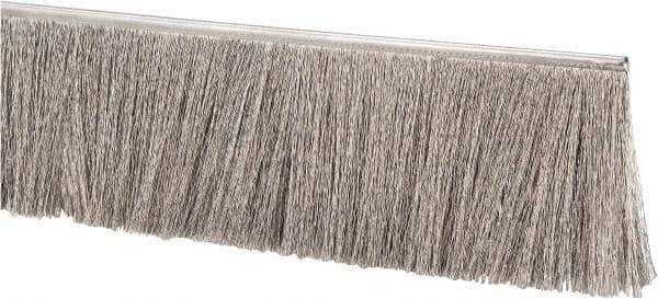 PRO-SOURCE - 1/2" Back Strip Brush Width, Stainless Steel Back Strip Brush - 3" Bristle Length, Stainless Steel, 72" OAL - USA Tool & Supply