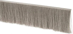 PRO-SOURCE - 1/2" Back Strip Brush Width, Stainless Steel Back Strip Brush - 4" Bristle Length, Stainless Steel, 72" OAL - USA Tool & Supply