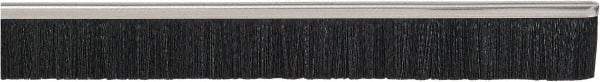 PRO-SOURCE - 1/2" Back Strip Brush Width, Stainless Steel Back Strip Brush - 1" Bristle Length, Nylon, 36" OAL - USA Tool & Supply