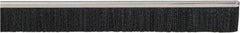 PRO-SOURCE - 1/2" Back Strip Brush Width, Stainless Steel Back Strip Brush - 1" Bristle Length, Nylon, 36" OAL - USA Tool & Supply