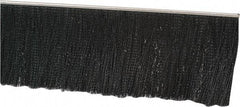 PRO-SOURCE - 1/2" Back Strip Brush Width, Stainless Steel Back Strip Brush - 6" Bristle Length, Nylon, 36" OAL - USA Tool & Supply