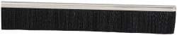 PRO-SOURCE - 1/2" Back Strip Brush Width, Stainless Steel Back Strip Brush - 1" Bristle Length, Nylon, 72" OAL - USA Tool & Supply