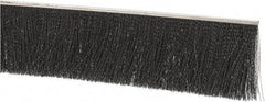 PRO-SOURCE - 1/2" Back Strip Brush Width, Stainless Steel Back Strip Brush - 4" Bristle Length, Nylon, 72" OAL - USA Tool & Supply