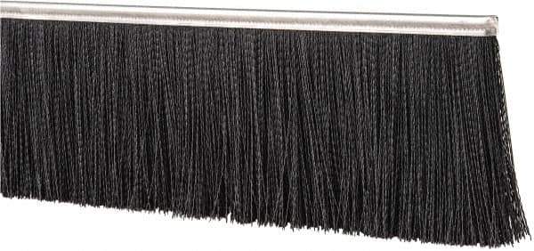 PRO-SOURCE - 1/2" Back Strip Brush Width, Stainless Steel Back Strip Brush - 6" Bristle Length, Nylon, 72" OAL - USA Tool & Supply