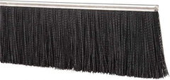 PRO-SOURCE - 1/2" Back Strip Brush Width, Stainless Steel Back Strip Brush - 6" Bristle Length, Nylon, 72" OAL - USA Tool & Supply