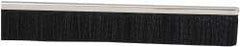 PRO-SOURCE - 5/16" Back Strip Brush Width, Stainless Steel Back Strip Brush - 2" Bristle Length, Nylon, 36" OAL - USA Tool & Supply