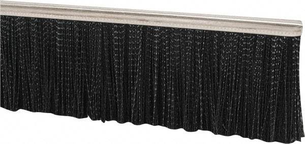 PRO-SOURCE - 7/8" Back Strip Brush Width, Stainless Steel Back Strip Brush - 3" Bristle Length, Nylon, 36" OAL - USA Tool & Supply