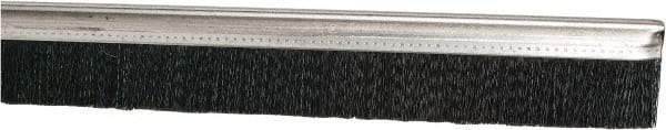 PRO-SOURCE - 5/16" Back Strip Brush Width, Stainless Steel Back Strip Brush - 1" Bristle Length, Nylon, 72" OAL - USA Tool & Supply