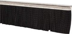 PRO-SOURCE - 5/16" Back Strip Brush Width, Stainless Steel Back Strip Brush - 2" Bristle Length, Nylon, 72" OAL - USA Tool & Supply