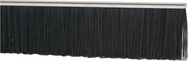 PRO-SOURCE - 5/16" Back Strip Brush Width, Stainless Steel Back Strip Brush - 4" Bristle Length, Nylon, 72" OAL - USA Tool & Supply