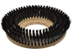 Made in USA - 13" Diam Floor Brush - 11" Machine, Polypropylene - USA Tool & Supply